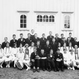Konfirmasjon 6-10-1929 i Sannidal kirke.