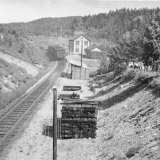 Farsjø stasjon 2-7-1942.