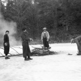 Bålbrenning på Storfiskvann