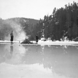 Bålbrenning på Storfiskvann