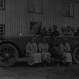 Biltur. Akeland 15-7-1923. På bilde: ? ?