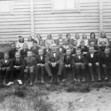 Konfirmasjon  i Kroken Kapell i 1923