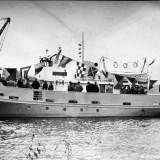 jomfruturen til bilferga Kragerø i 1960