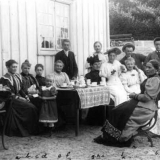 Familien Biørn ca. 1895 Skåtøy