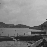 Langøy Kilen med bryggen til hovedgården