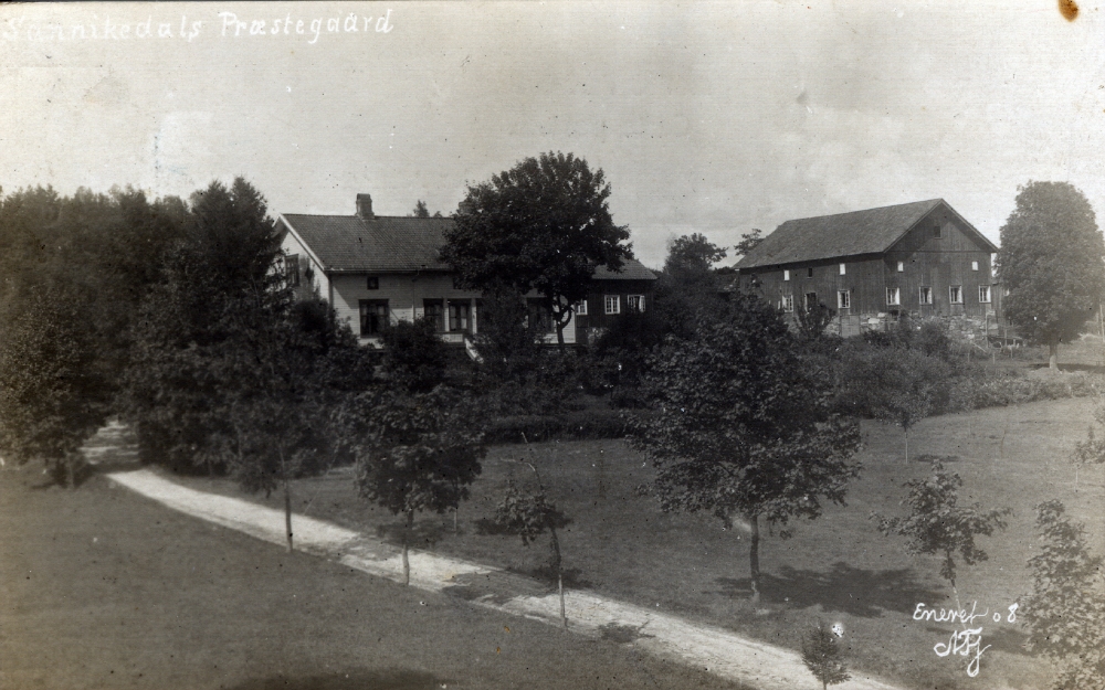 Sannikedals Præstegård 1908