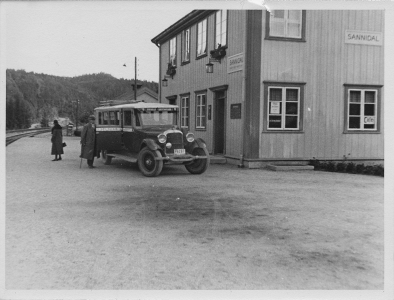 Sannidal stasjon september 1932
