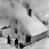 Brann i huset til Aslak Larsen i Kil